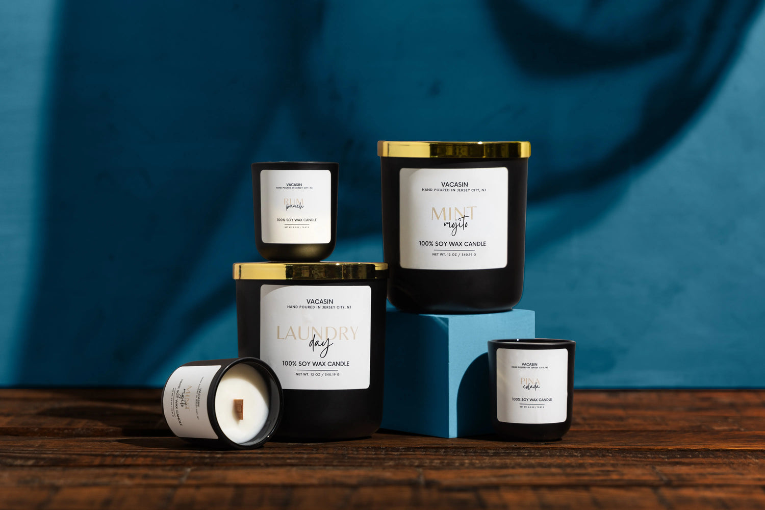 Luxury Soy Wax Candles VACASIN