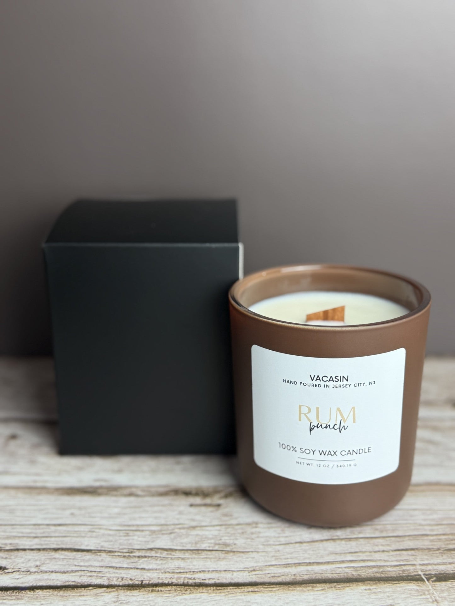Rum Punch Soy Wax Candle – Hand-Poured, Tropical-Inspired, Giftable VACASIN