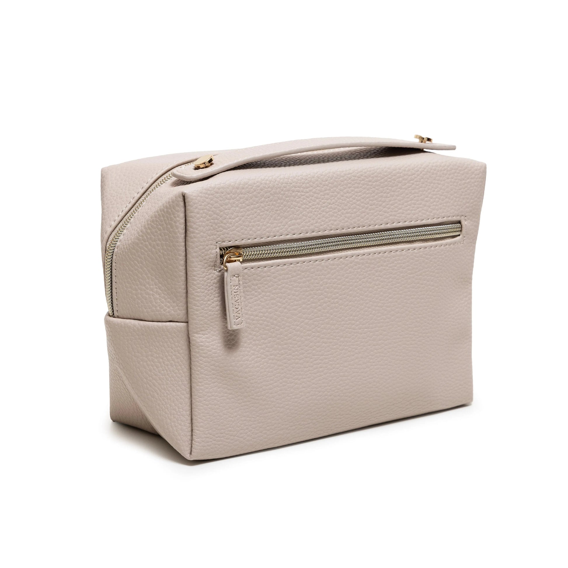 Vegan Leather Cosmetic Bag – Chic Travel Organizer VACASIN